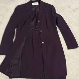 Long Jacket with Matching Skirt